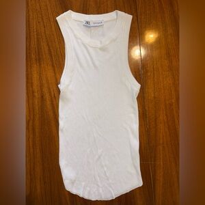 Women’s Zara Ribbed Tank Top Size Medium